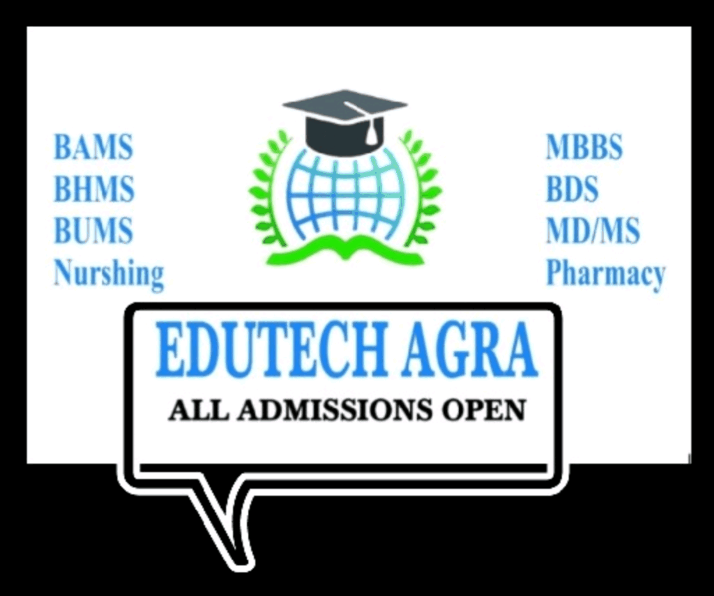 Get Direct Admission in BAMS/BHMS/BUMS with Edutech Agra, corporate offices in Kanpur, Delhi, Lucknow and Aligarh.